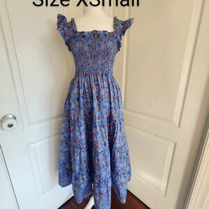Size Xsmall SWEDISH FLORAL Hill House Home Dress